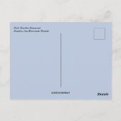 Carte Postale Irish Families Monument Moncton New Brunswick (Dos)