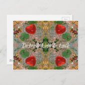 Carte Postale Irish Luck & Love (Devant / Derrière)