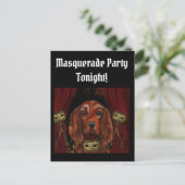 Carte Postale Irish Red Setter    Postcard (Debout devant)