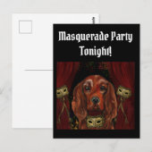 Carte Postale Irish Red Setter    Postcard (Devant / Derrière)