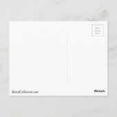 Carte Postale Irish Setter Conduire une voiture avec un arbre su (Dos)