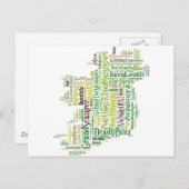 Carte Postale Irish Slang Mpa (Devant / Derrière)