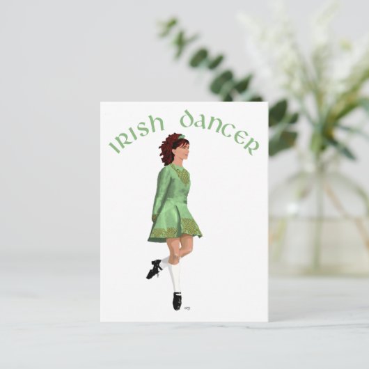 Carte Postale Irish Step Dancer (Debout devant)