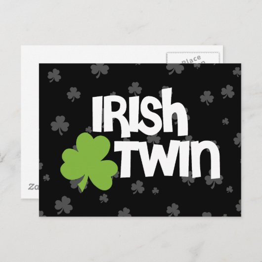 Carte Postale Irish Twin (Devant / Derrière)