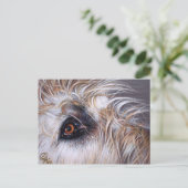 Carte Postale Irish Wolfhound (Debout devant)