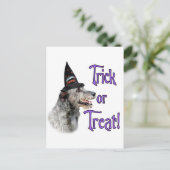 Carte Postale Irish Wolfhound Trick (Debout devant)