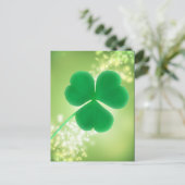 Carte Postale Irlandais Clover Green Sparkings | Saint Patrick's (Debout devant)