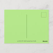 CARTE POSTALE IRLANDAIS HOUND CHIENS, ST. PATRICK'S DAY GREEN BE (Dos)