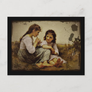 Carte Postale Irlandais Penny Whistle Girls