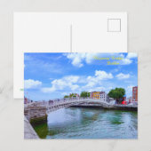 Carte postale irlandaise (Devant / Derrière)