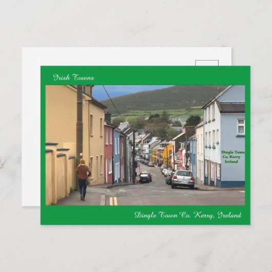 Carte postale irlandaise (Devant / Derrière)