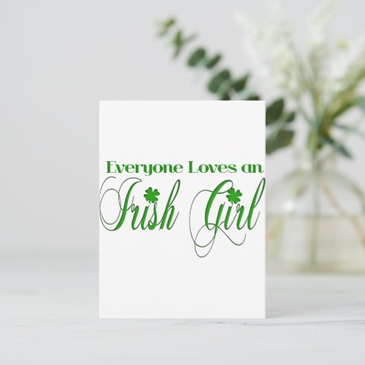 Carte Postale Irlandaise (Debout devant)