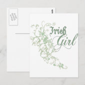 Carte Postale Irlandaise (Devant / Derrière)