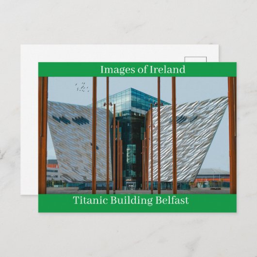 Carte postale irlandaise (Devant / Derrière)