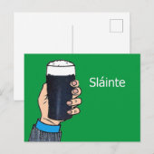 Carte postale irlandaise (Devant / Derrière)