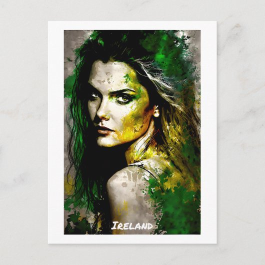 Carte postale irlandaise - Collection World of Wom (Devant)