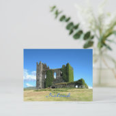 Carte postale irlandaise de château (Debout devant)