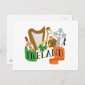 Carte Postale Irlande (Devant / Derrière)