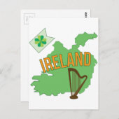 Carte Postale Irlande (Devant / Derrière)