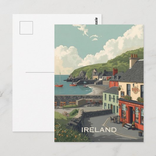 Carte postale Irlande (Devant / Derrière)