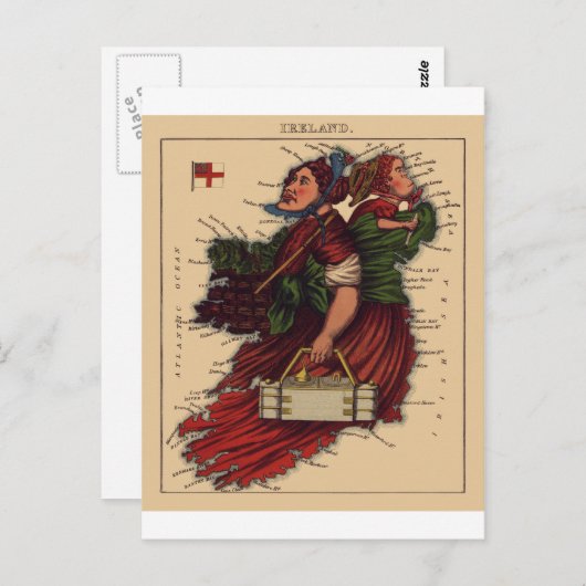 Carte Postale Irlande (Devant / Derrière)