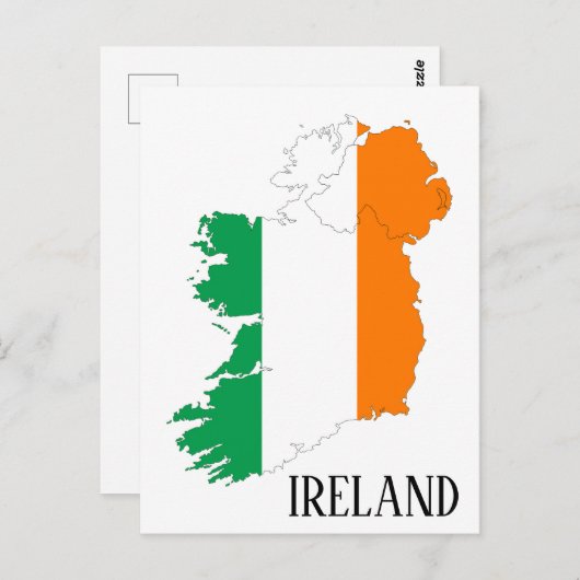 Carte Postale Irlande (Devant / Derrière)