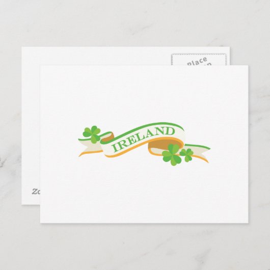 Carte Postale Irlande (Devant / Derrière)