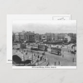 Carte Postale Irlande ancienne, pont O'Connell dans les années 1 (Devant / Derrière)