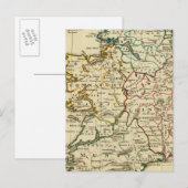 Carte Postale Irlande avec limites définies (Devant / Derrière)