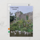 Carte Postale Irlande Cahir Castle, Cahir, Co. Tipperary (Devant / Derrière)