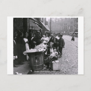 Carte Postale Irlande - commerçants de Georges Street vers 1927