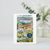 Carte Postale Irlande Donegal Chemin de fer restauré Poster vint (Debout devant)