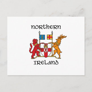 Carte Postale Irlande du Nord - blason/symbole/emblème