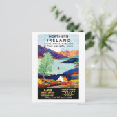 Carte Postale Irlande du Nord, visites de paysages, voyage vinta (Debout devant)