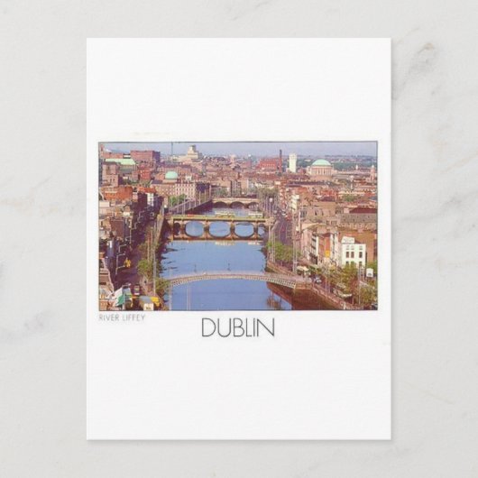 Carte Postale Irlande Dublin River Liffey (St.K.) (Devant)