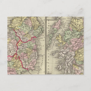 Carte Postale Irlande, Écosse