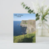 Carte Postale Irlande, Falaises de Moher, Co. Clare, Irlande (Debout devant)