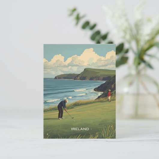 Carte Postale Irlande Golf (Debout devant)