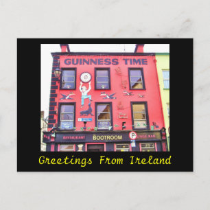 Carte postale Irlande Happy Hour