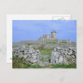 Carte Postale Irlande, Inishmore, Aran Island, Dun Aengus Fort (Devant / Derrière)