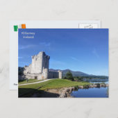 Carte Postale Irlande, Ross Castle, Killarney, Co. Kerry (Devant / Derrière)