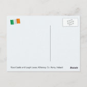 Carte Postale Irlande, Ross Castle, Killarney, Kerry, (Dos)