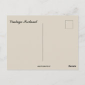 Carte Postale Irlande Vintage (Dos)