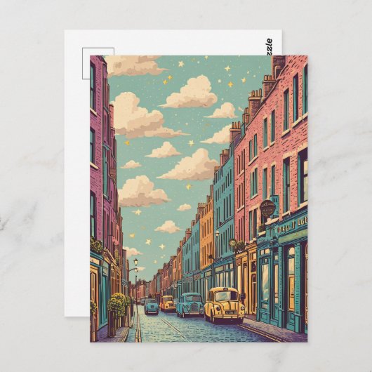 Carte Postale Irlande vintage (Devant / Derrière)