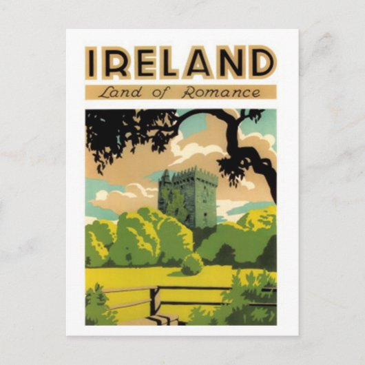 Carte Postale Irlande vintage - (Devant)