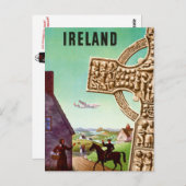 Carte Postale Irlande vintage - (Devant / Derrière)