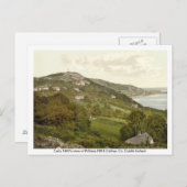 Carte Postale Irlande vintage, Killiney Hill, Dalkey (Devant / Derrière)