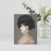 Carte Postale Irma Brunner par Edouard Manet (Debout devant)