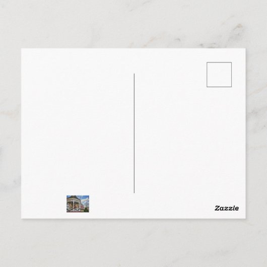 Carte Postale Iron County Courthouse et Gazebo (Dos)