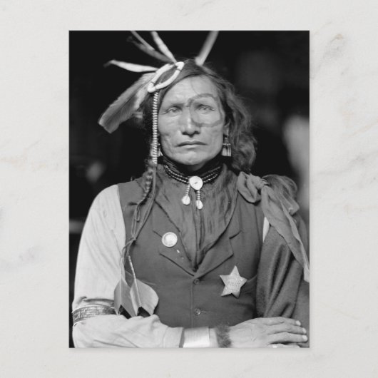 Carte Postale Iron White Man : 1900 (Devant)